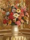 <h6>« Large vase of flowers » Jeff Koons<br>Chambre de la Reine à Versailles<br>© Louvre pour tous</h6>